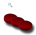 6-inch Elite Waxing Pad (Red) 